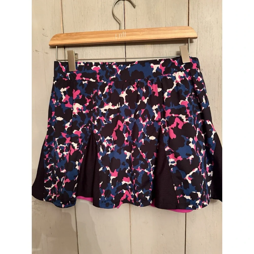 Tail Women's M Pink Black Blue Geometric Athletic Golf Skort Pickle Ball